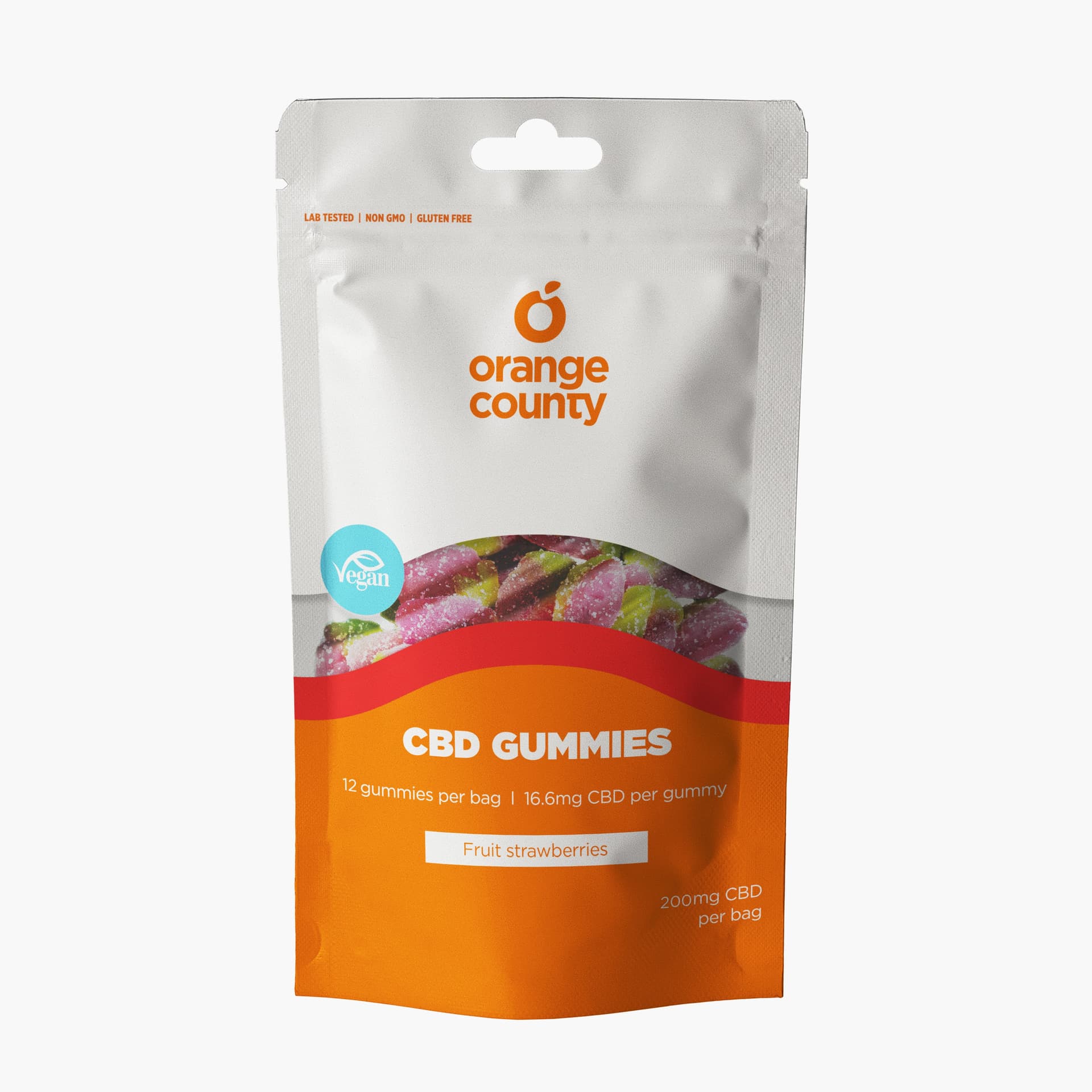 CBD Gummy Strawberries 200MG